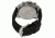 Morphic Mens M19 Series Full-Function Chronograph Silicone Strap Watch Silver Bezel, Silver/Circle-shaped Case, Black/analog Dial, Black Hands MPH1901