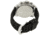 Morphic Mens M19 Series Full-Function Chronograph Silicone Strap Watch Silver Bezel, Silver/Circle-shaped Case, Charcoal/analog Dial, Black Hands MPH1902