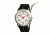 Morphic M21 Series Watch,Black Silicone Band,Red Hand,Silver Bezel,White Analog Dial,Strap Buckle MPH2101