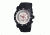 Morphic M26 Series Watch,Black Silicone Band,Red Hand,Black Bezel,White Analog Dial,Strap Buckle MPH2604
