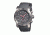 Morphic M26 Series Watch,Grey Silicone Band,Red Hand,Silver Bezel,Grey Analog Dial,Strap Buckle MPH2603