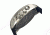 Morphic M28 Series Watch,Black Silicone Band,Red Hand,Silver Bezel,Silver Analog Dial,Strap Buckle MPH2801