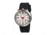 Morphic M29 Series Watch,Black Silicone Band,Red Hand,Silver Bezel,White Analog Dial,Strap Buckle MPH2901