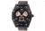 Morphic M42 Series Men's Watches, Black Case, Black/Rose Dial MPH4206