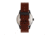 Morphic M77 Series Leather-Band Watch, Brown, One Size, MPH7706