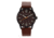 Morphic M77 Series Leather-Band Watch, Brown, One Size, MPH7706