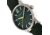 Morphic M77 Series Leather-Band Watch, Green, One Size, MPH7704