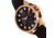 Morphic M82 Series Chronograph Leather-Band Watch w/Date, Rose Gold/Black, One Size, MPH8204