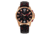 Morphic M82 Series Chronograph Leather-Band Watch w/Date, Rose Gold/Black, One Size, MPH8204