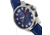 Morphic M82 Series Chronograph Leather-Band Watch w/Date, Silver/Blue, One Size, MPH8203