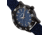 Morphic M85 Series Canvas-Overlaid Leather-Band Watch, Black/Blue, One Size, MPH8504