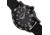 Morphic M85 Series Canvas-Overlaid Leather-Band Watch, Black, One Size, MPH8502