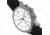 Morphic M86 Series Chronograph Leather-Band Watch, Silver/White, One Size, MPH8601
