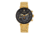 Morphic M87 Series Chronograph Bracelet Watch w/Date, Gold/Black, One Size, MPH8705