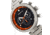 Morphic M87 Series Chronograph Bracelet Watch w/Date, Silver/Orange, One Size, MPH8704