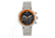 Morphic M87 Series Chronograph Bracelet Watch w/Date, Silver/Orange, One Size, MPH8704