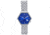 Morphic M96 Series Bracelet Watch w/Date - Mens, Blue/Silver, One Size, MPH9602