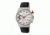 Mens M39 Series Watch,43mm,Silver Analog Dial,Silver Bezel,Black Leather Band