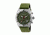 Morphic Mens M53 Series Leather-Band Watch, Olive MPH5302