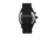Morphic Mens M53 Series Leather-Band Watch, Silver/Black, MPH5304