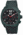 MOS Mens Berlin Strap Watch w/Day and Date Forest Green Bezel, Forest Green/Tonneau-shaped Case, Black/analog Dial, Red Hands MOSBN106