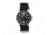 EB101 Edinburgh Mens Watch, black Band, Black Bezel, White Markers, Black Dial
