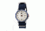 EB104 Edinburgh Mens Watch, navy Band, Blue Bezel, Black Markers, White Face