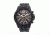 MOS MD103 Madrid Mens Watch, Black Case, 48mm, Orange Markers MOSMD103