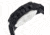 MOS Mens Prague Multi-Function Silicone Strap Watch Black Bezel, Black/Circle-shaped Case, Black/analog Dial, Silver Hands MOSPG101