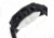 MOS Mens Prague Multi-Function Silicone Strap Watch Black Bezel, Black/Circle-shaped Case, Black/analog Dial, Silver Hands MOSPG102