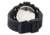 MOS Mens Prague Multi-Function Silicone Strap Watch Black Bezel, Black/Circle-shaped Case, Black/analog Dial, Silver Hands MOSPG103
