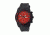 MOS TK103 Tokyo Mens Watch, 45mm, Black Strap, Red Dial MOSTK103