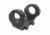 MOSM Alphain Rifle Scope Mount, Matte Black, 820347
