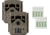 Moultrie Feeders Micro-32i Kit, 2 Pack, Green, MCG-14074