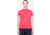 Mountain Equipment Nava Short Sleeve Zip T - Womens, Hibiscus/Capsicum, 14, ME-006653HC-14
