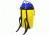 Mountain Hardwear Bluewater Ropes Canyon Bag-Yellow/Blue-L