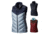 Mountain Hardwear Ratio Down Vest - Womens, Arctic Circle Blue, Black, Smith Rock