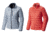 Mountain Hardwear StretchDown Jacket - Women's, Arctic Circle Blue, Scarlet Red