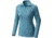 Mountain Hardwear Wicked Printed Long Sleeve Zip T - Women's-Heather Sea Level-X-Small