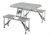 Mountain Summit Gear Aluminum Folding Picnic Table, Aluminum, MSG-PCTBL