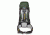 Mountainsmith Lookout 50 Weekend Trekking Pack, Evergreen 13-50103-09