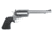Magnum Research BFR Revolver, .45 Colt, 7.5 in barrel, stainless steel frame, Uncle Mike's rubber grip, revolving chamber, single-action, trigger activated transfer bar, black, fixed front, adjustable rear, 5 round magazine, MR-BFR-5-FRRMPG
