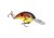 Mr. Crappie by Strike King Slab-Hammer Mini Lure, Medium Diving Fishing Crankbait, Red Chartreuse, 2 3/8in, SHCCM3-187, SHCCM3-626