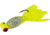 Mr. Crappie by Strike King Sausage Head, Pre-Rigged Jig Fishing Lure, Monkey Shine, 1/16oz, 3-Pack, MRCSH116-227, MRCSH116-227