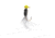 Mr. Crappie by Strike King Slab Daddy Live Hair, Hair Jig Fishing Lure, Gray Squirrel, 1/8oz, 2-Pack, MRCSBLHJ18-573, MRCSBLHJ18-573