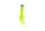 Mr. Crappie by Strike King Slab Daddy Live Hair, Hair Jig Fishing Lure, Limeade, 1/16oz, 2-Pack, MRCSBLHJ116-293, MRCSBLHJ116-293