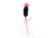 Mr. Crappie by Strike King Slab Daddy Live Hair, Hair Jig Fishing Lure, Pink Tuxedo, 1/16oz, 2-Pack, MRCSBLHJ116-194, MRCSBLHJ116-194