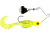 Mr. Crappie by Strike King Spin Baby Fishing Lure, Spinnerbait, Chartreuse Shiner, 1/8oz, MRCSB18-195, MRCSB18-195