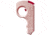 MSI 80826 POCKET PEPPER SPRAY - CHAMPAGNE ROSE 50826