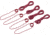 MSR Tent Guy Lines, 4 Pack, Red, 5820